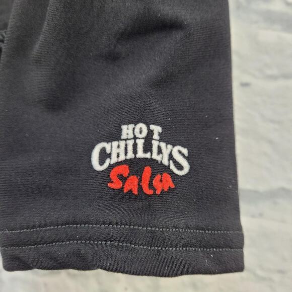 Hot Chillys Salsa Black Performance Jacket Form Fit Chili Pepper Zipper Pull XL - Picture 3 of 4